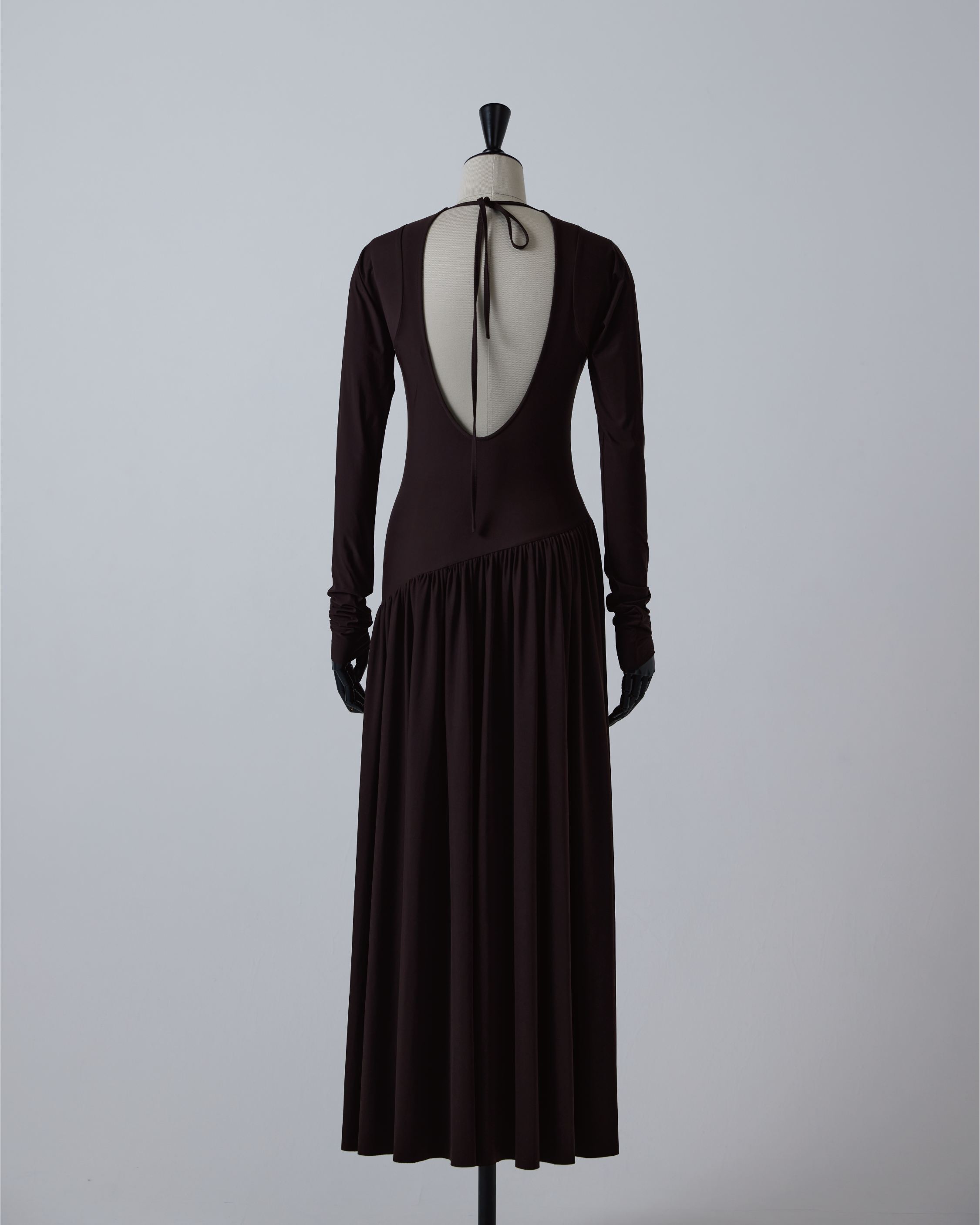 Kishimen Jersey Drape Dress