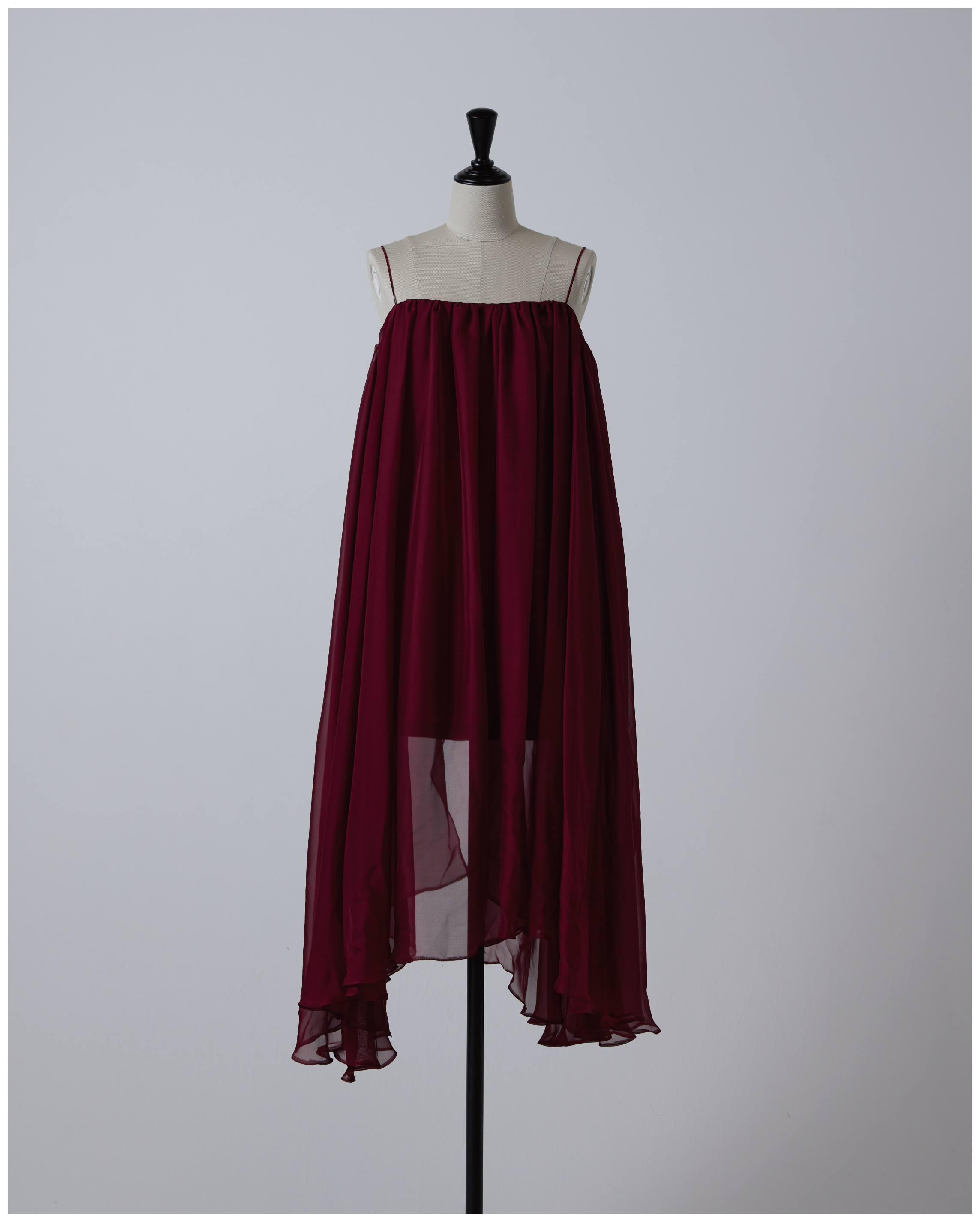 Shumai Silk Chiffon Dress