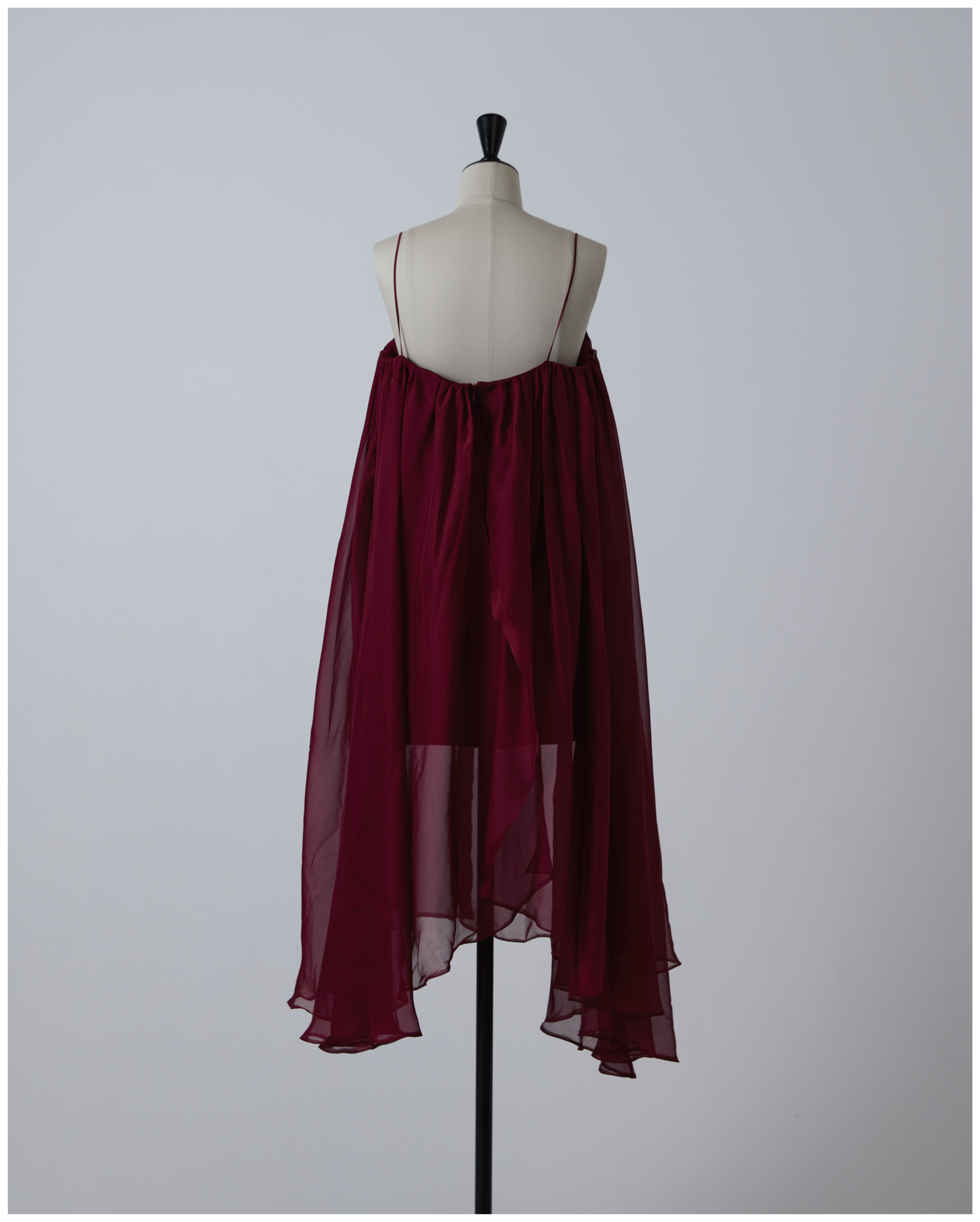 Shumai Silk Chiffon Dress