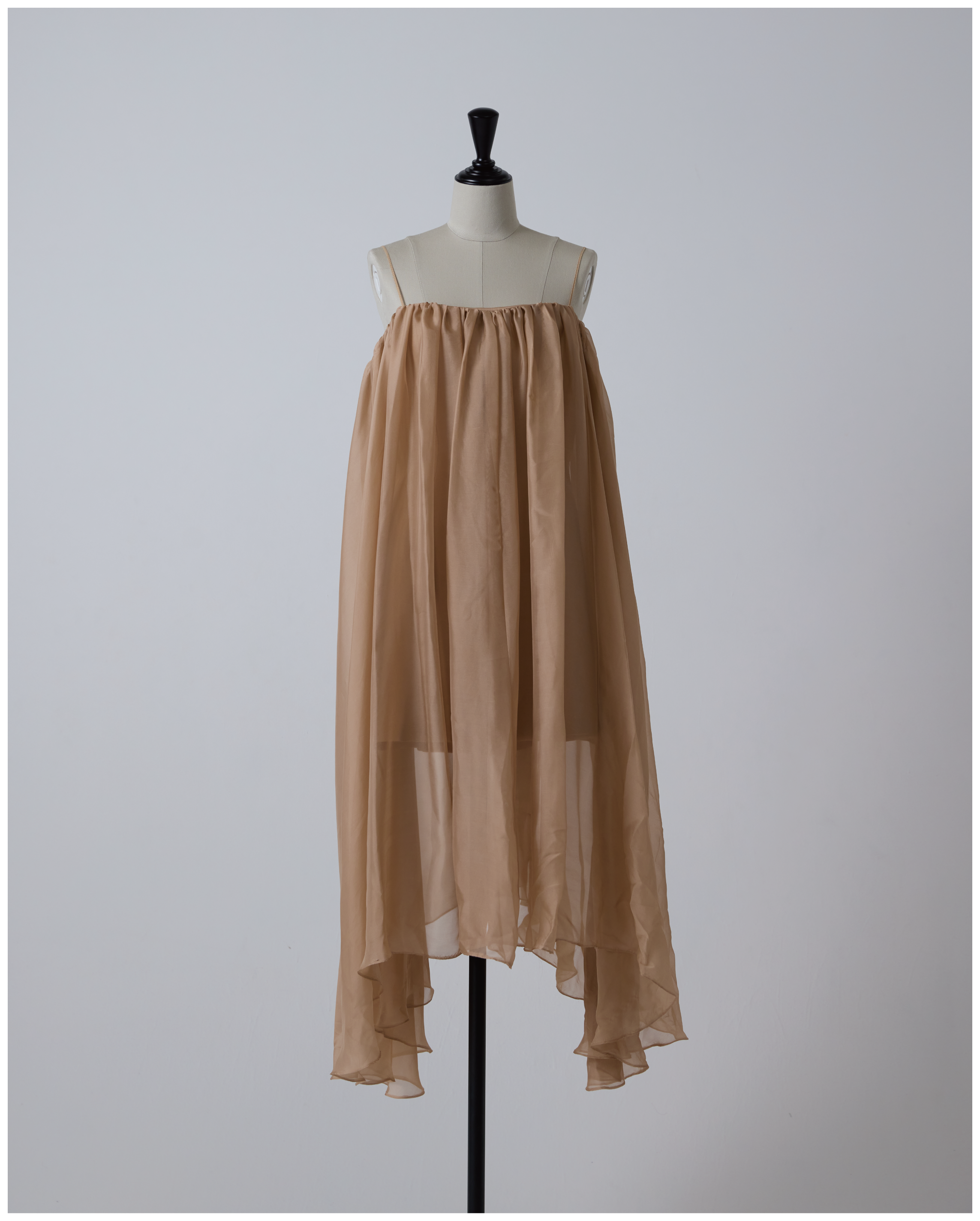 Shumai Silk Chiffon Dress